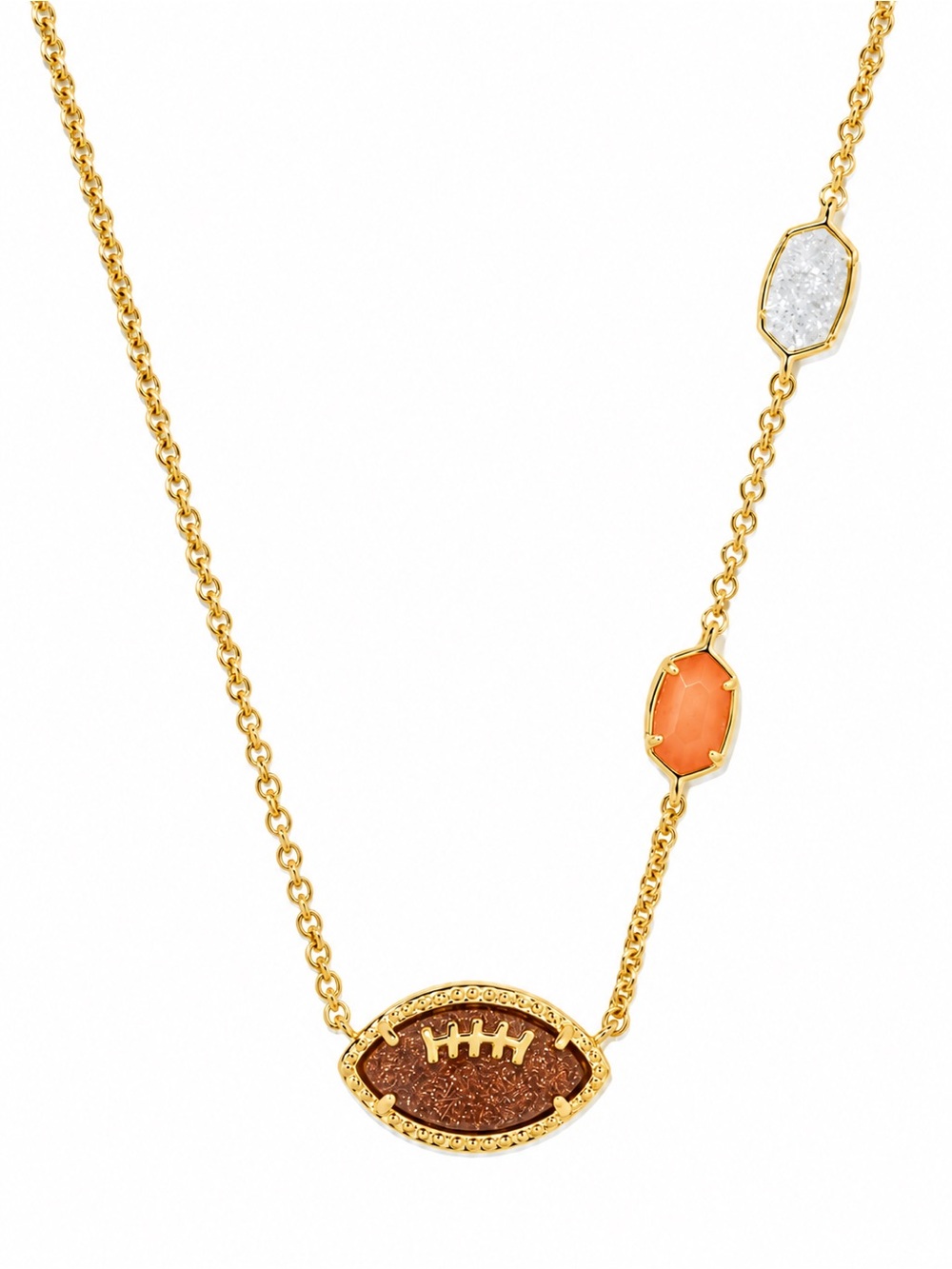 Kendra Scott Emilie Football Short Pendant